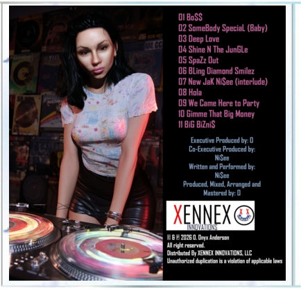 Ni$ee - The Bonita Flore Collection album (CD bundle)