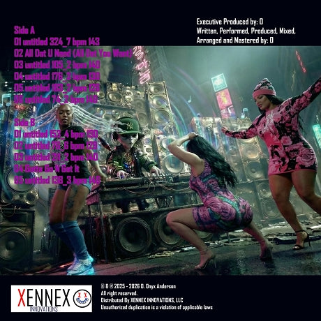 O - XENNEX album (LP 12-inch vinyl)