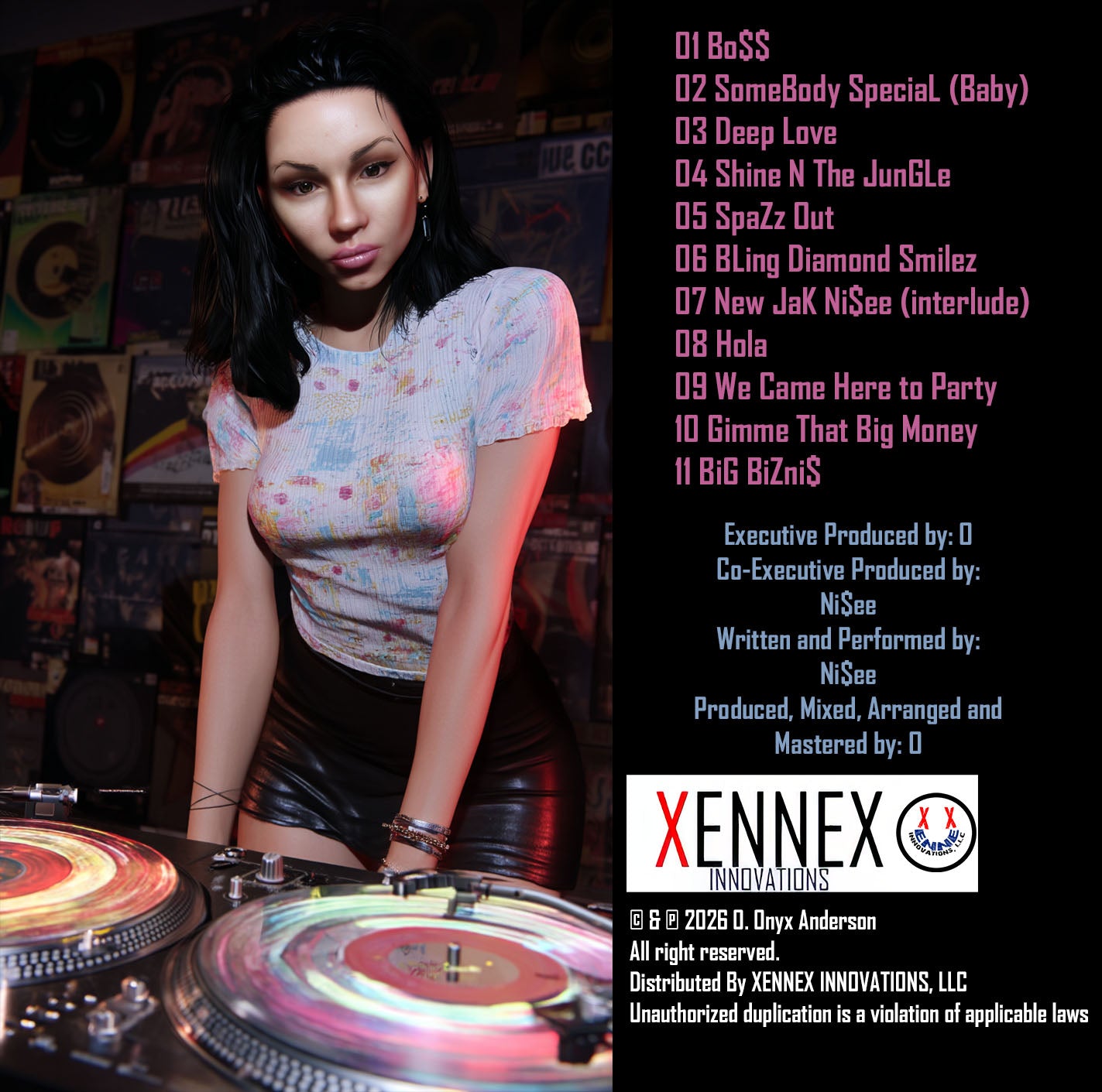 Ni$ee - The Bonita Flore Collection album (high quality audio WAV files)