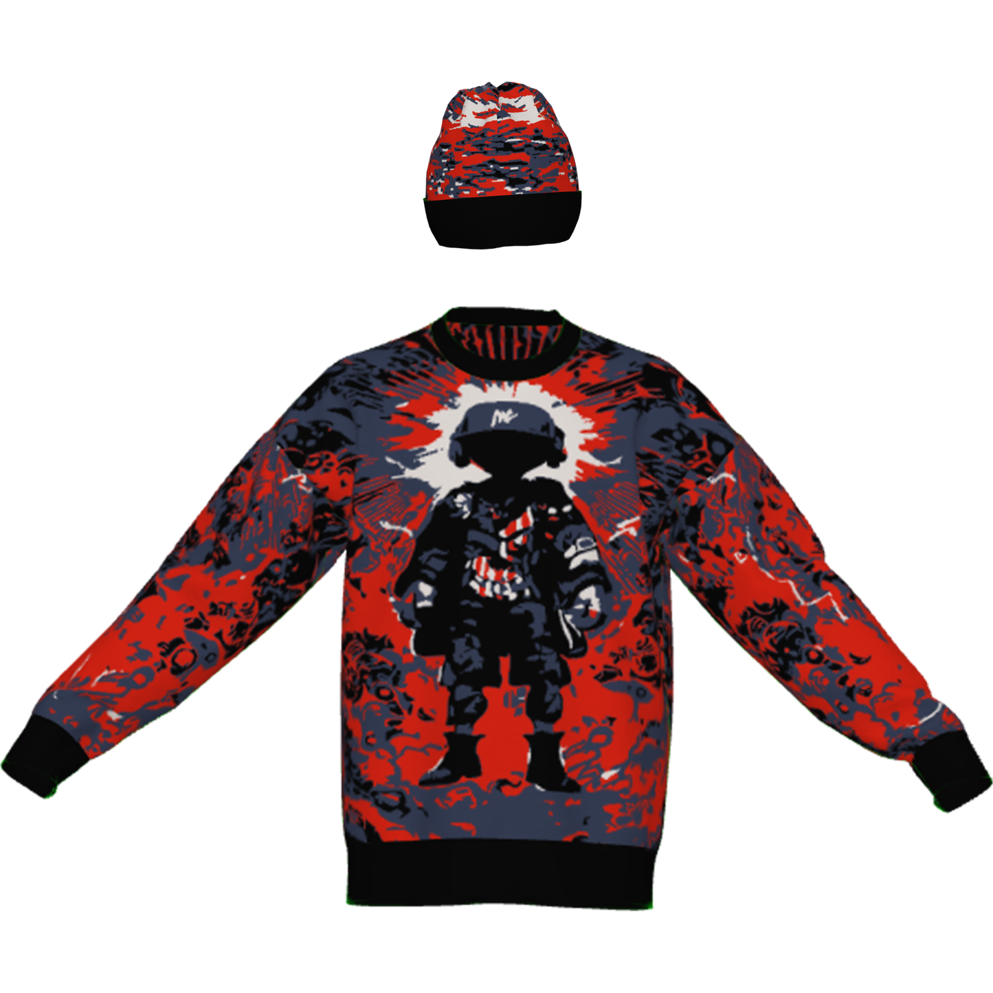 Design 001 - Sweater and Beanie