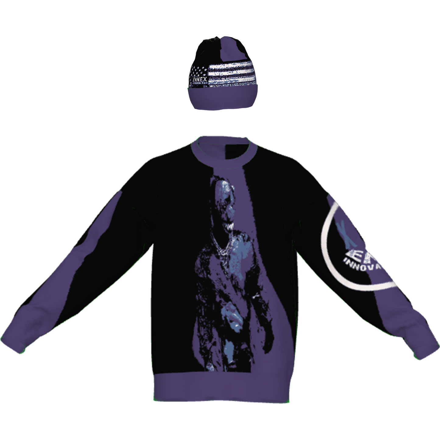 Design 003 - Sweater and Beanie